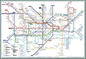Old Tube Maps Of London