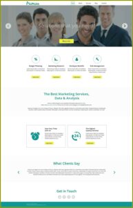 Online Marketing Website Templates