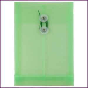 Paper Button And String Envelopes