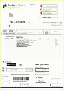 Pay Stub Statement Template
