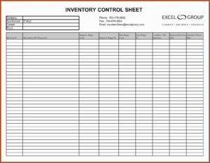 Personal Financial Statement Blank Form Excel