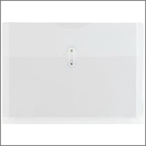 Plastic Envelopes With String Closure