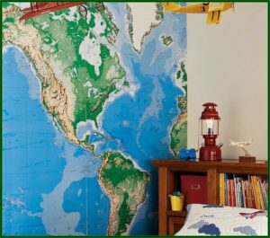 Pottery Barn World Map