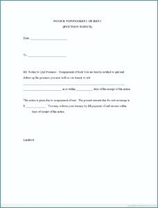 Printable Free Eviction Notice Forms