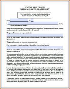 Printable Power Of Attorney Form Nc