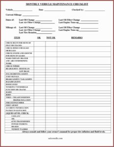 Printable Work Order Forms