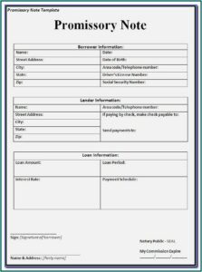 Promissory Note Free Form