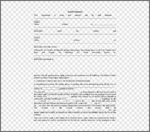 Property Sale Contract Template
