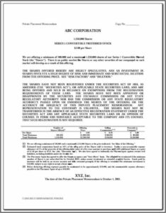 Real Estate Offering Memorandum Powerpoint Template