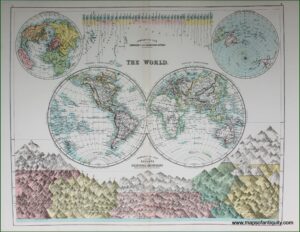 Reproduction Antique World Maps