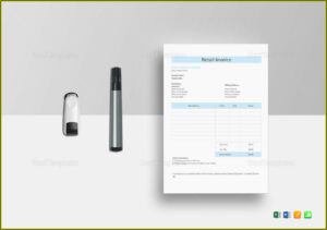 Retail Invoice Template In Word