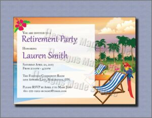 Retirement Invitations Template