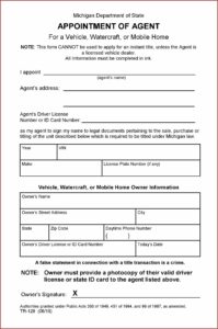 Revoke Power Of Attorney Form Michigan