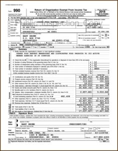 Schedule O (form 990 Or 990 Ez) (2018)