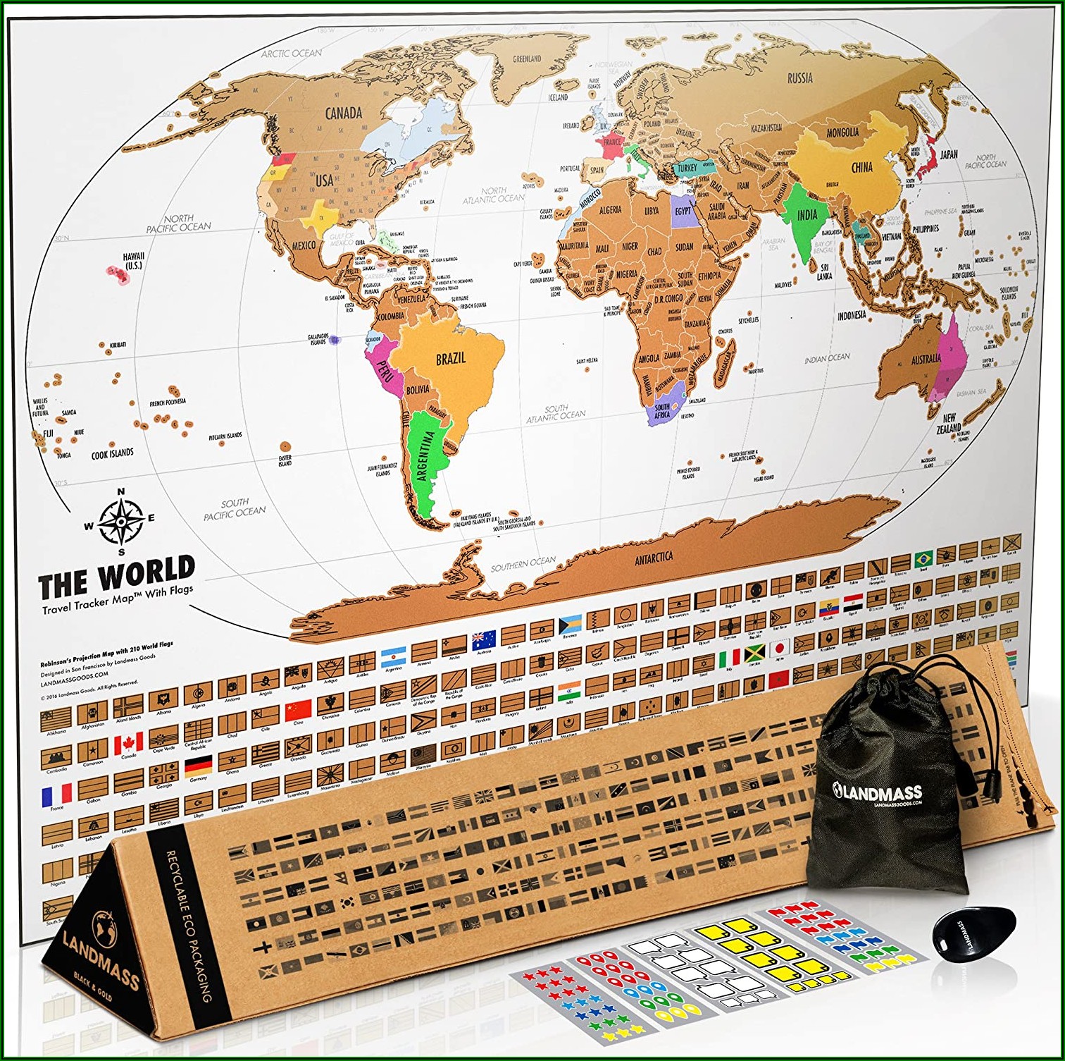 Scratch Off Map Of The World