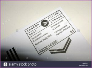 Self Addressed Prepaid Envelope Canada Post