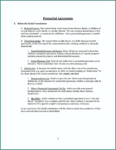 Simple Post Nuptial Agreement Template Pdf