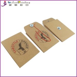 Small Button And String Envelopes