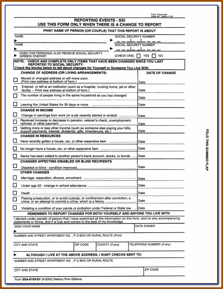 Social Security Disability Forms For Doctors To Fill Out Pdf