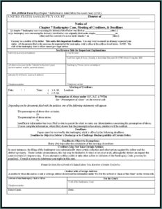 Southern District Florida Bankruptcy Forms