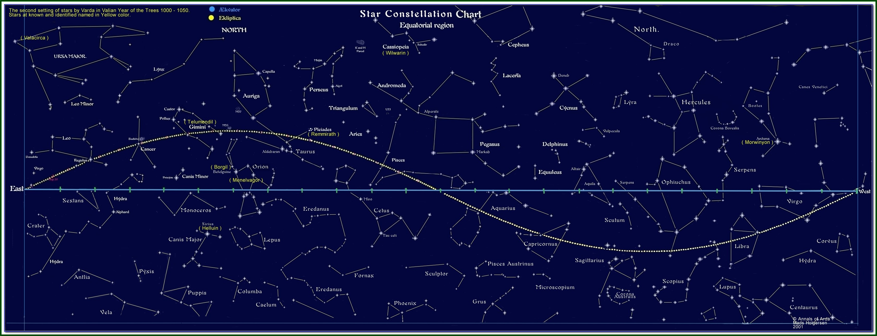 Star Constellations Map App