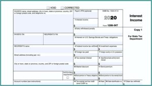 State Income Tax 1099 Form