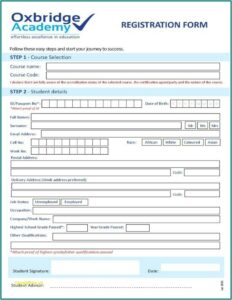 Student Registration Form In Html With Validation Template Free Download