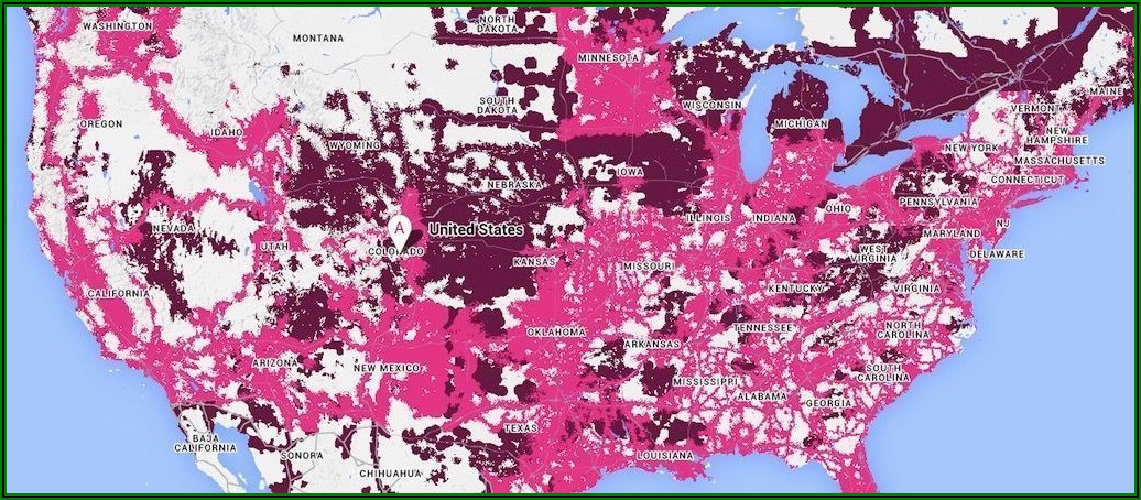 T Mobile Prepaid Cell Phone Coverage Map