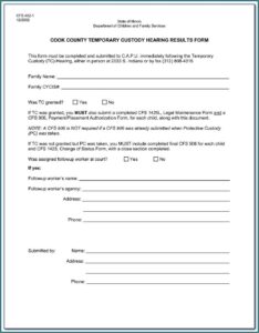 Temporary Guardianship Affidavit Form Texas