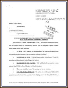 Texas Divorce Counter Petition Form