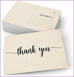 Thank You Cards Without Envelopes