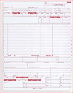 The Cms 1500 And Ub 04 Claim Forms Are Required To Be Outlined In Red To
