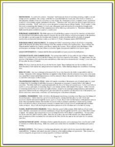 Timeshare Resale Contract Template