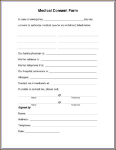 United Health Care Consent Form