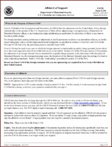 Uscis.gov Forms I 134