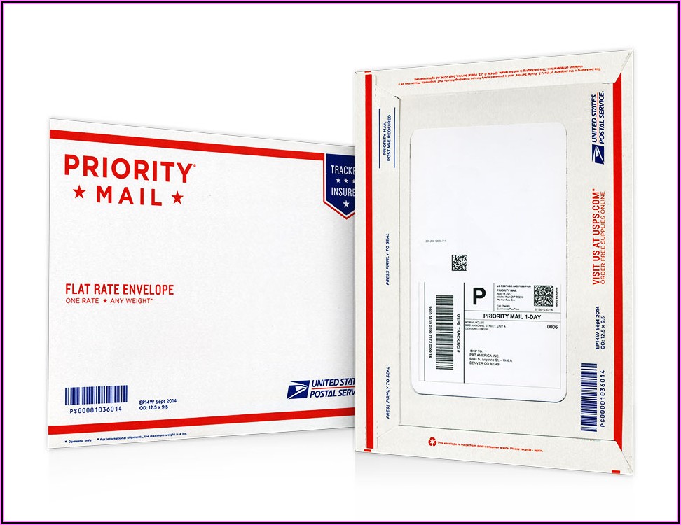 Usps Priority Mail Flat Rate Envelope Cost