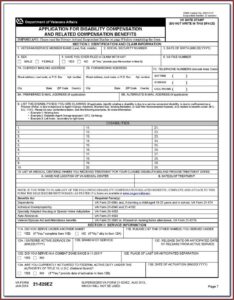 Va Disability Claim Form 29 4125
