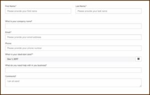 Virtual Assistant Client Intake Form Pdf