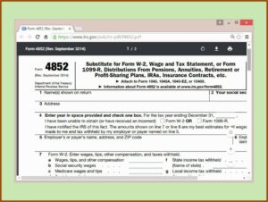W2 Form 2018 Irs