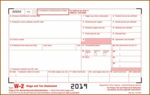 W2 Forms Irs Copy