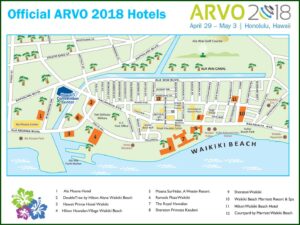 Waikiki Hotels Map On The Beach