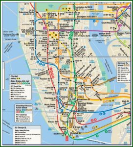 Walking Map Of New York City Printable