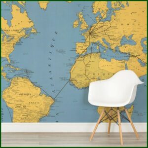 Wall Murals Maps