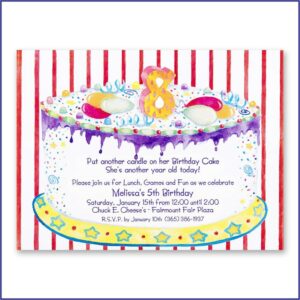 10th Birthday Invitation Message Sample