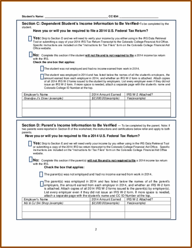 2014 Colorado Income Tax Form