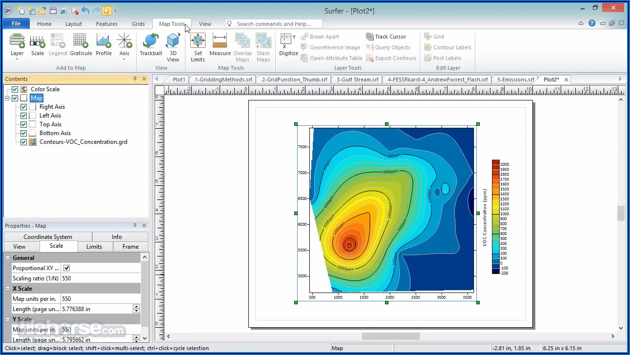 3d Contour Mapping Software Free Download