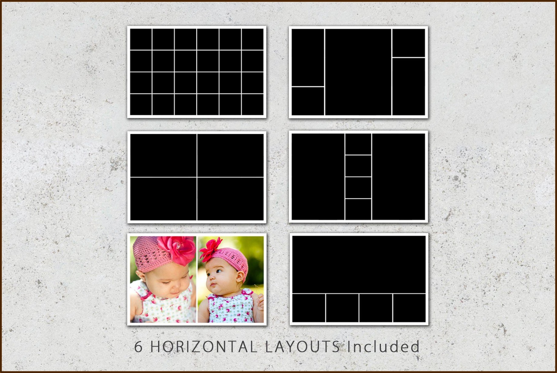 4x6 Photo Collage Template