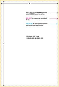 6x9 Postcard Template Indesign