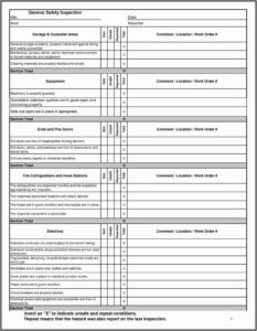 Ac Maintenance Checklist Template