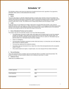 Alberta Rental Lease Forms